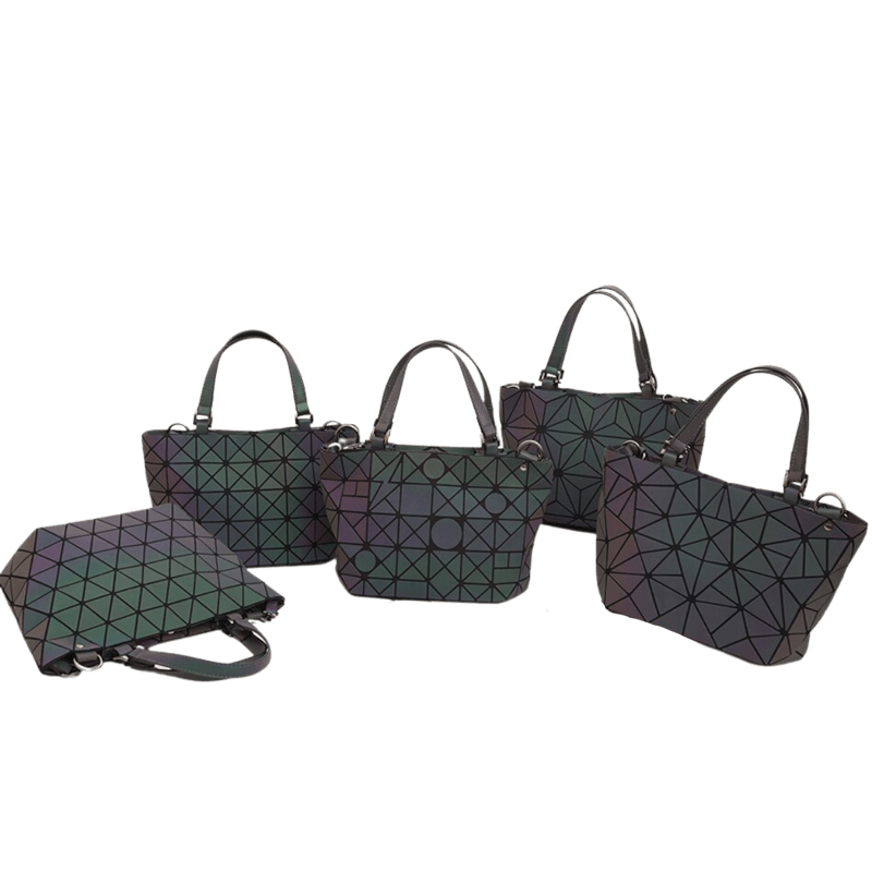 Geometric Hobo Bag