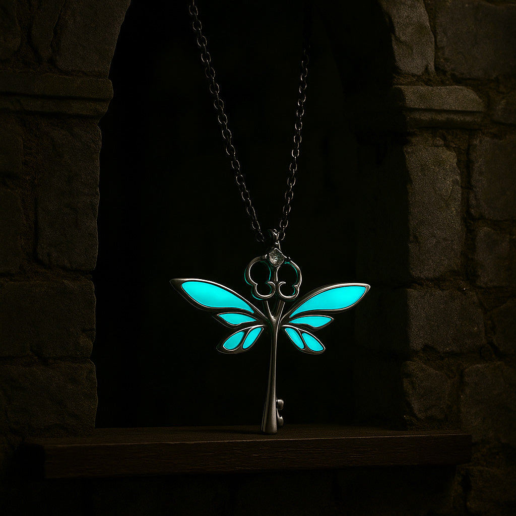 Polished Butterfly Necklace