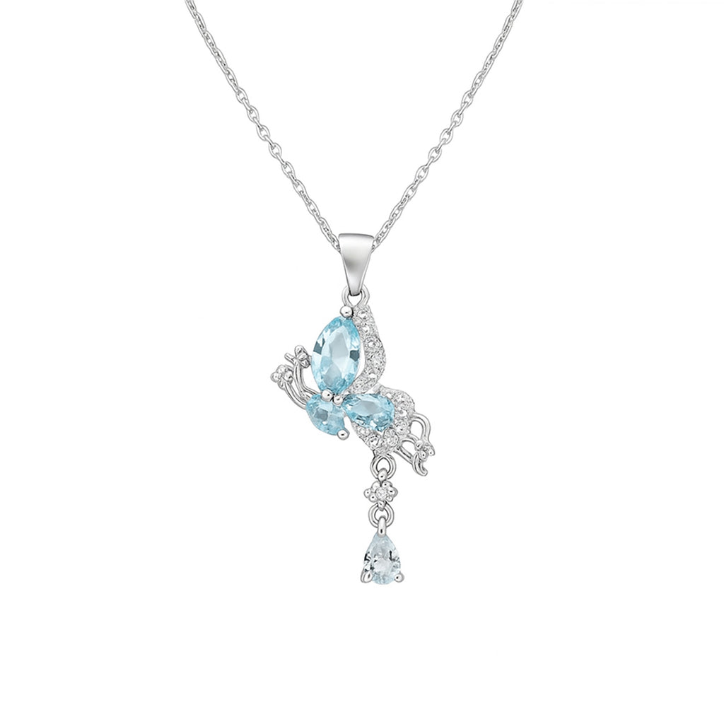 Butterfly Sterling Silver Necklace