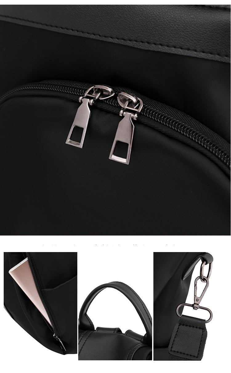 Statement Backpack in Oxford Cloth