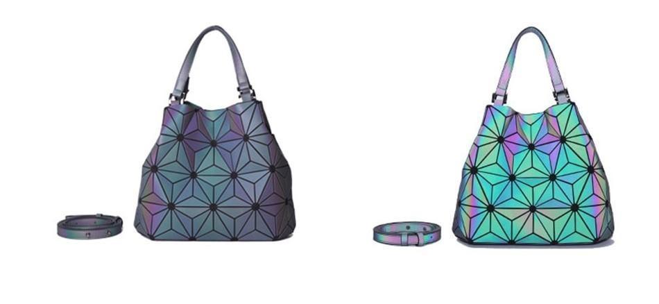 Geometric Hobo Bag