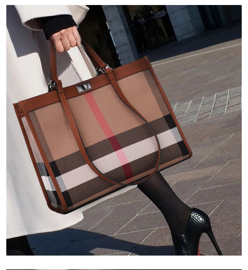 Roomy Genuine Leather Tote Bag