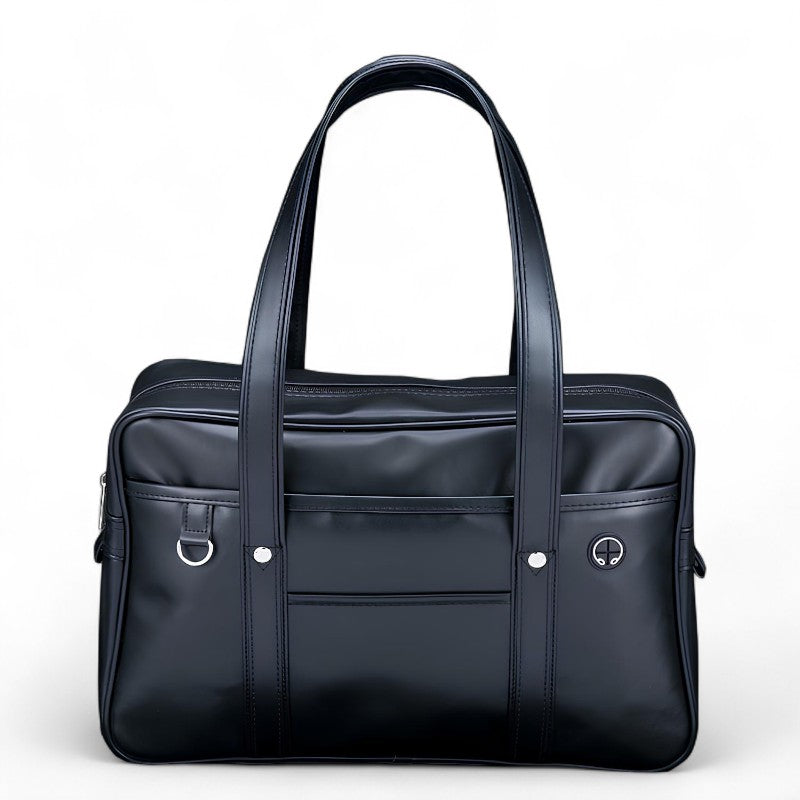 Polished Thea Smooth Leather Shoulder Bag