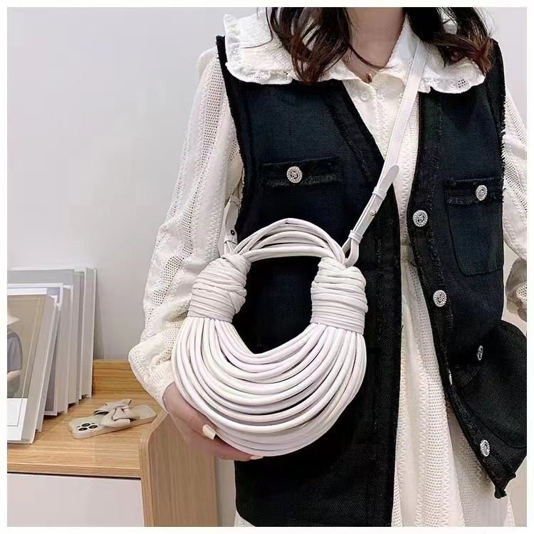 Signature Crossbody Bag in PU Leather