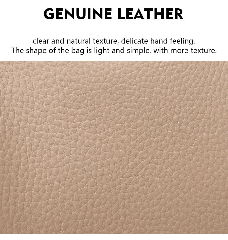 Statement Genuine Leather Tote Bag