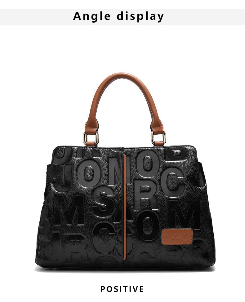 Signature Tote Bag in Genuine Leather