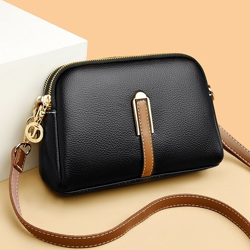 Contemporary Genuine Leather Shoulder Bag