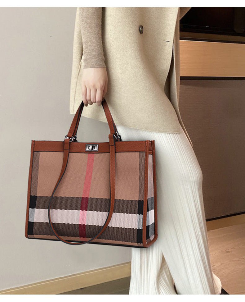 Roomy Genuine Leather Tote Bag