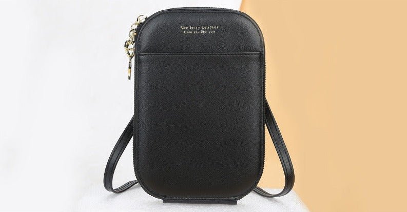 Quilted PU Leather Purse