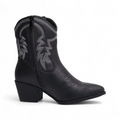 The Everyday Uma Embroidered Low-Cut Western Boots