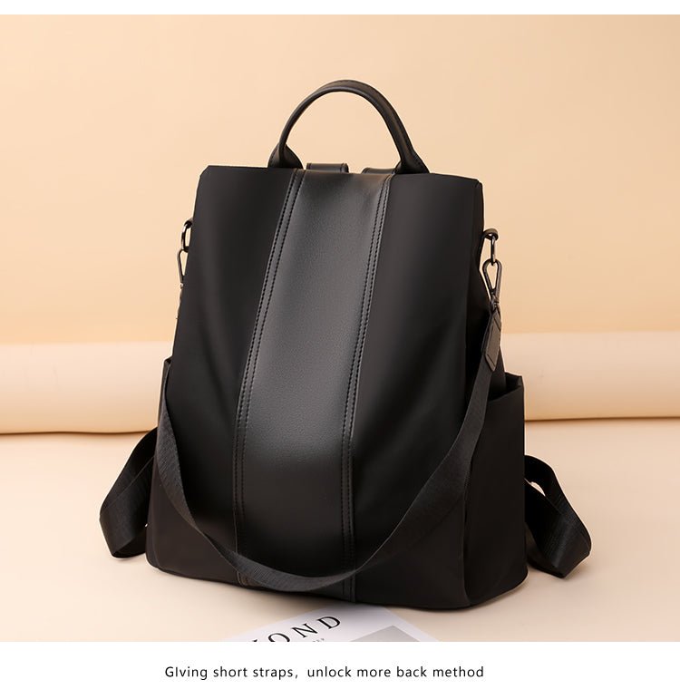 Statement Backpack in Oxford Cloth