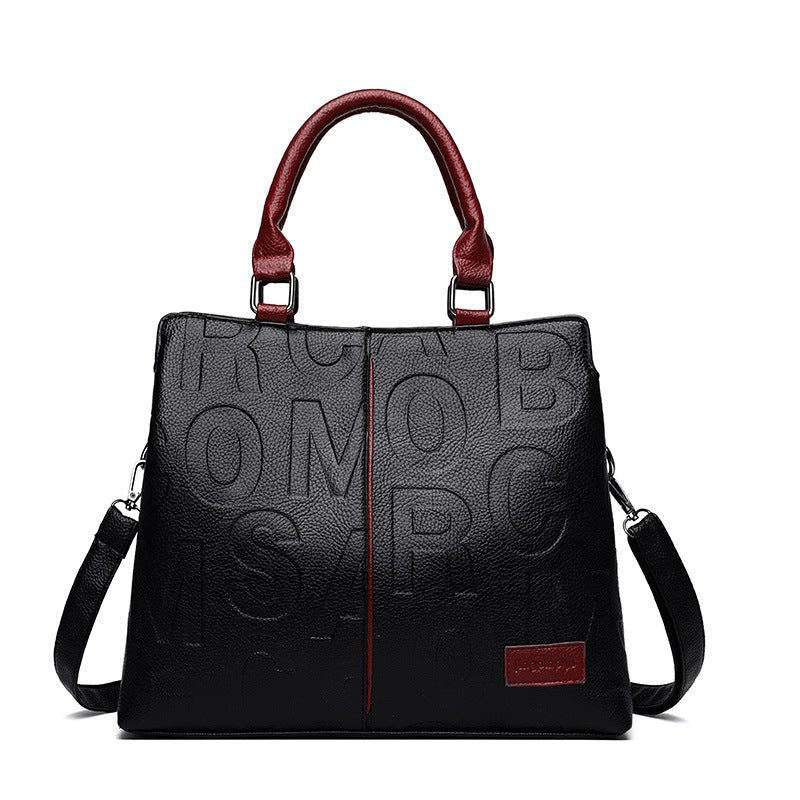 Modern Tote Bag in Leather