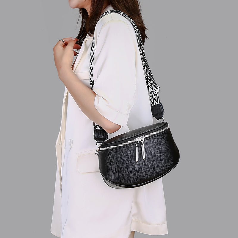 Leather Belt Bag with Mini Detail