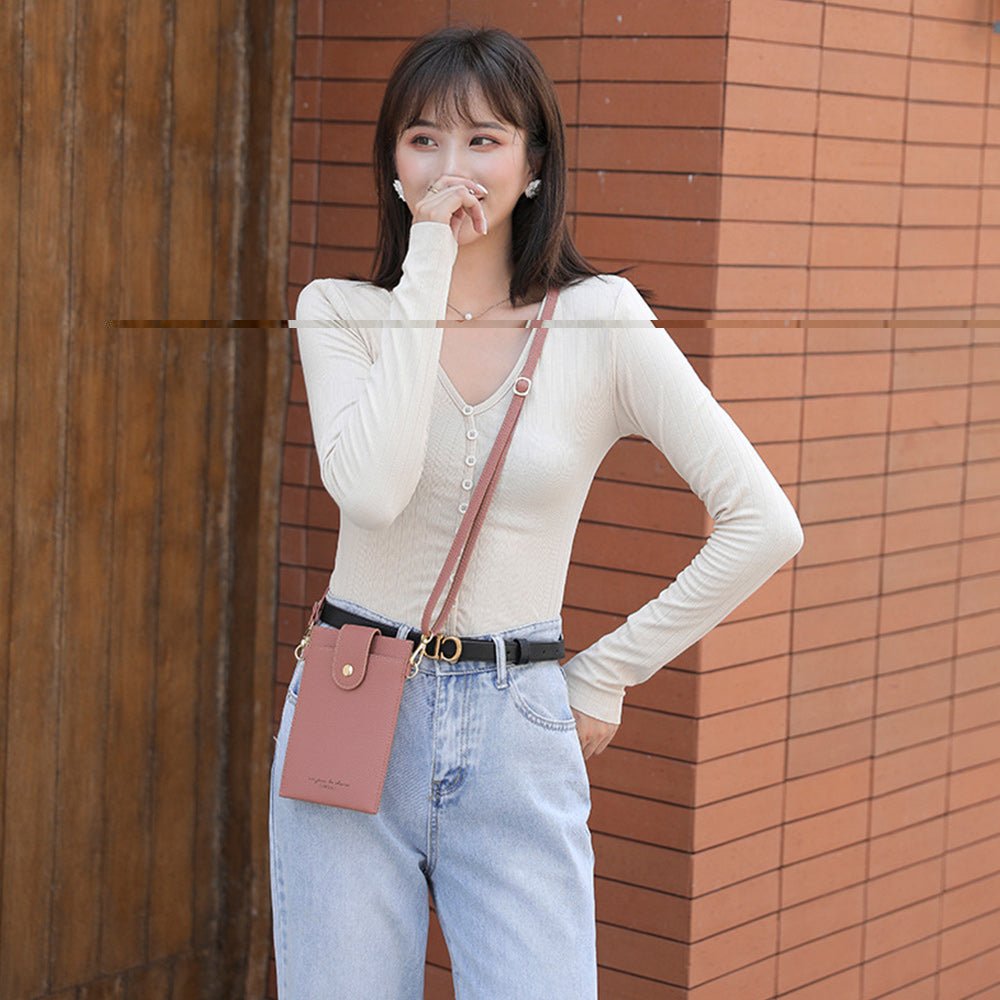 Mini PU Leather Phone Bag