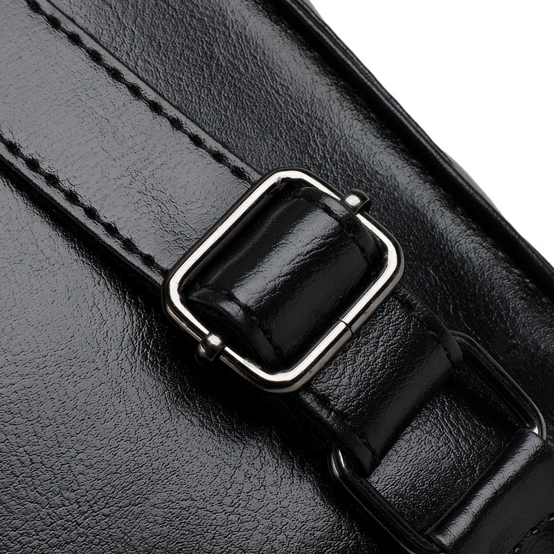 PU Leather Backpack with Classic Detail