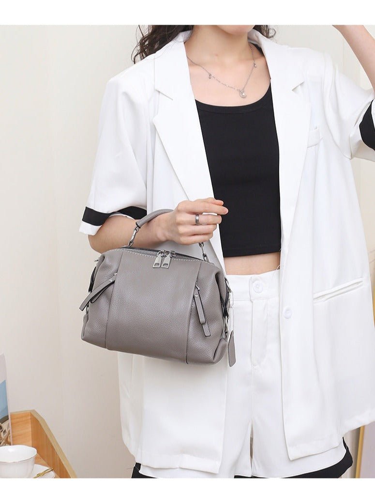Statement Genuine Leather Tote Bag
