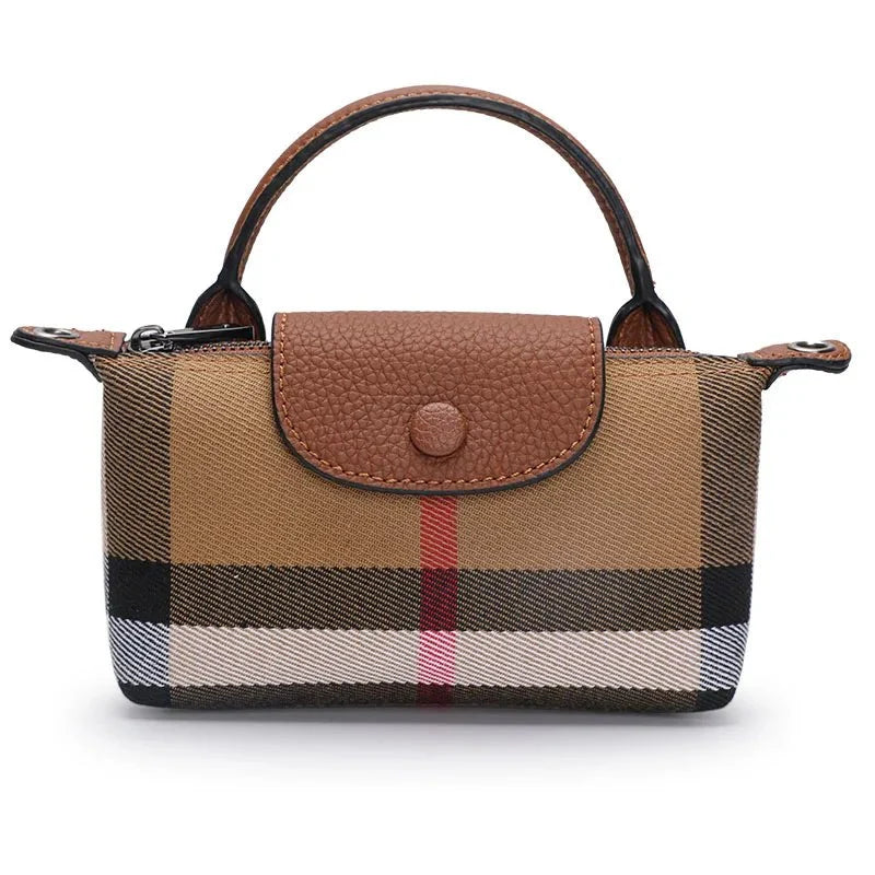 Statement Genuine Leather Crossbody Bag