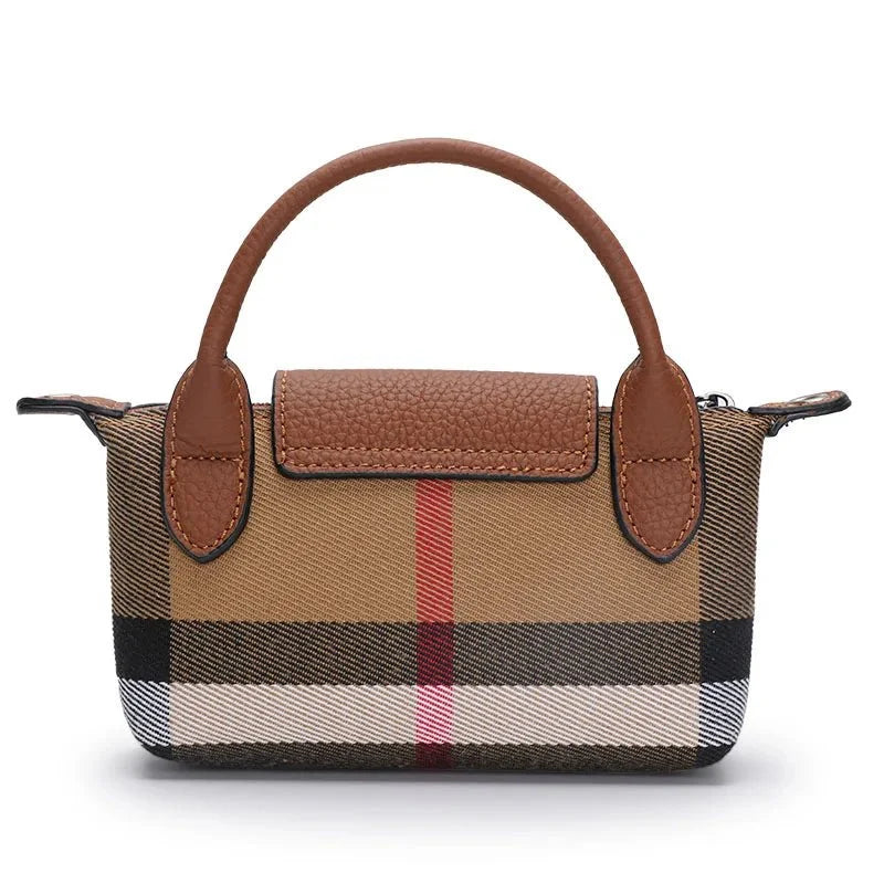 Statement Genuine Leather Crossbody Bag