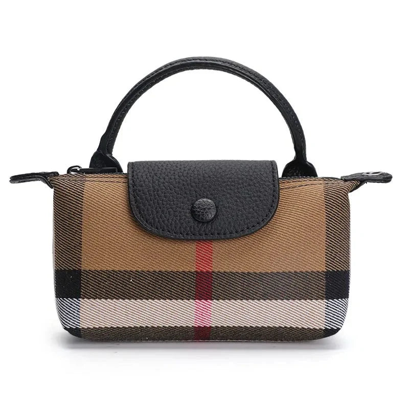 Statement Genuine Leather Crossbody Bag