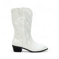 Classic Western Lilou Embroidered Ankle Boots