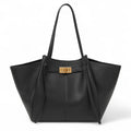 Statement Alessandra Structured Leather Shoulder Bag