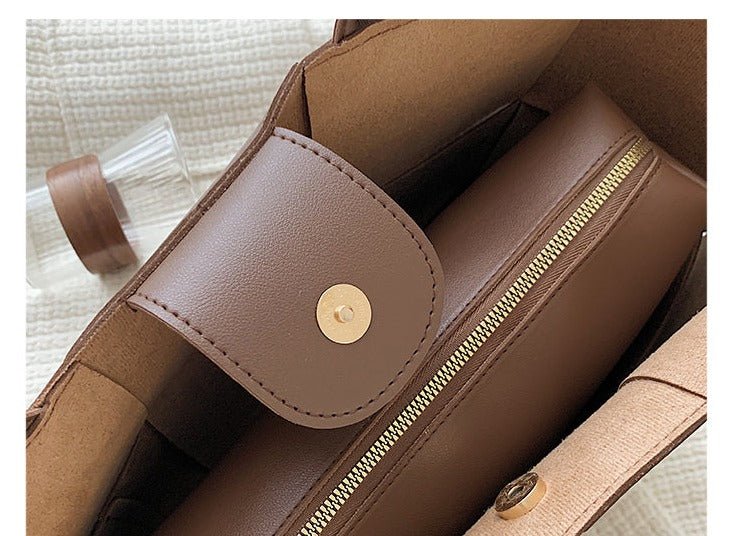 Timeless Tote Bag in PU Leather