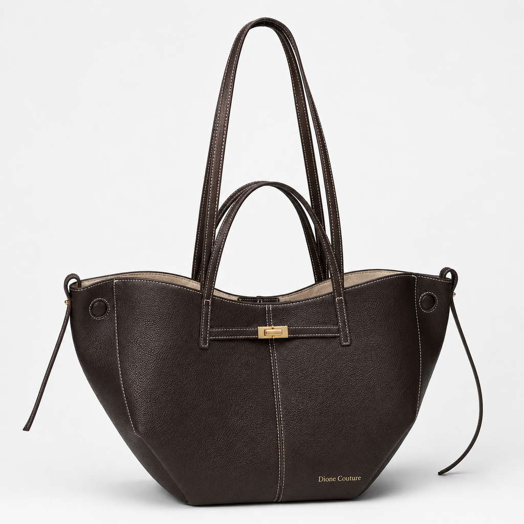 Refined Pebbled Leather Tote