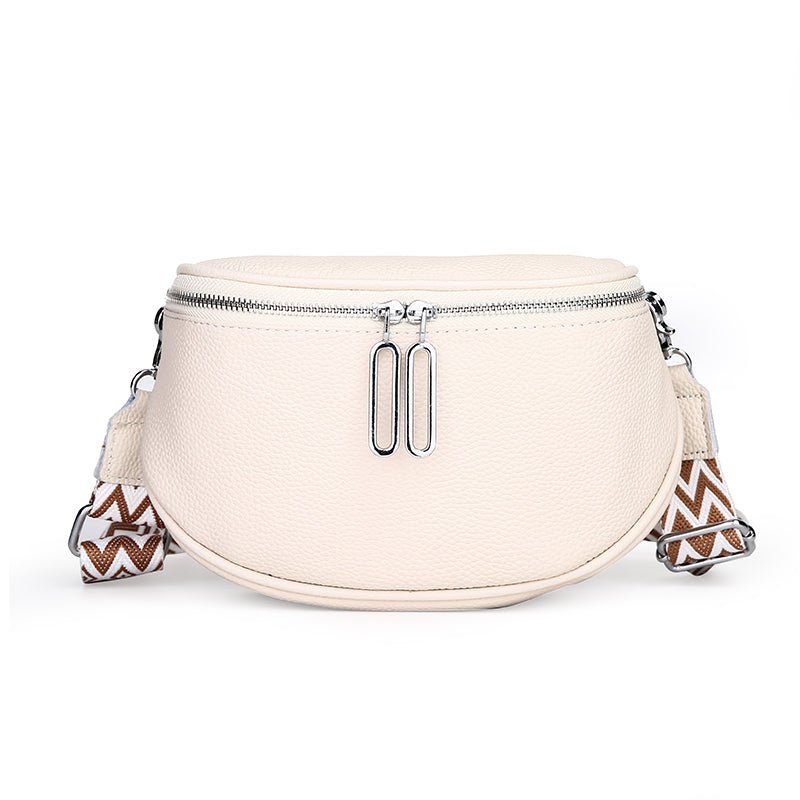 Leather Belt Bag with Mini Detail