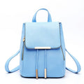 PU Leather Backpack with Everyday Detail