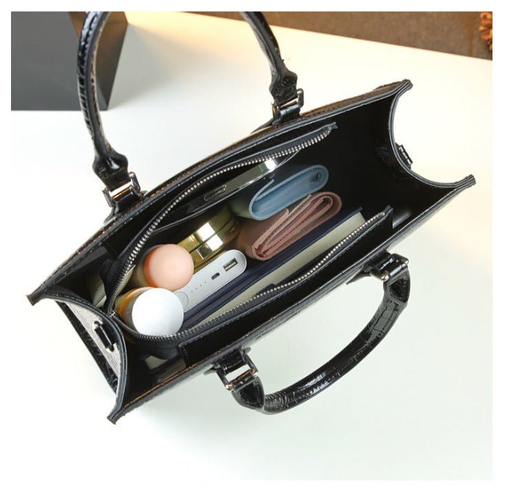 Refined Genuine Leather Phone Bag