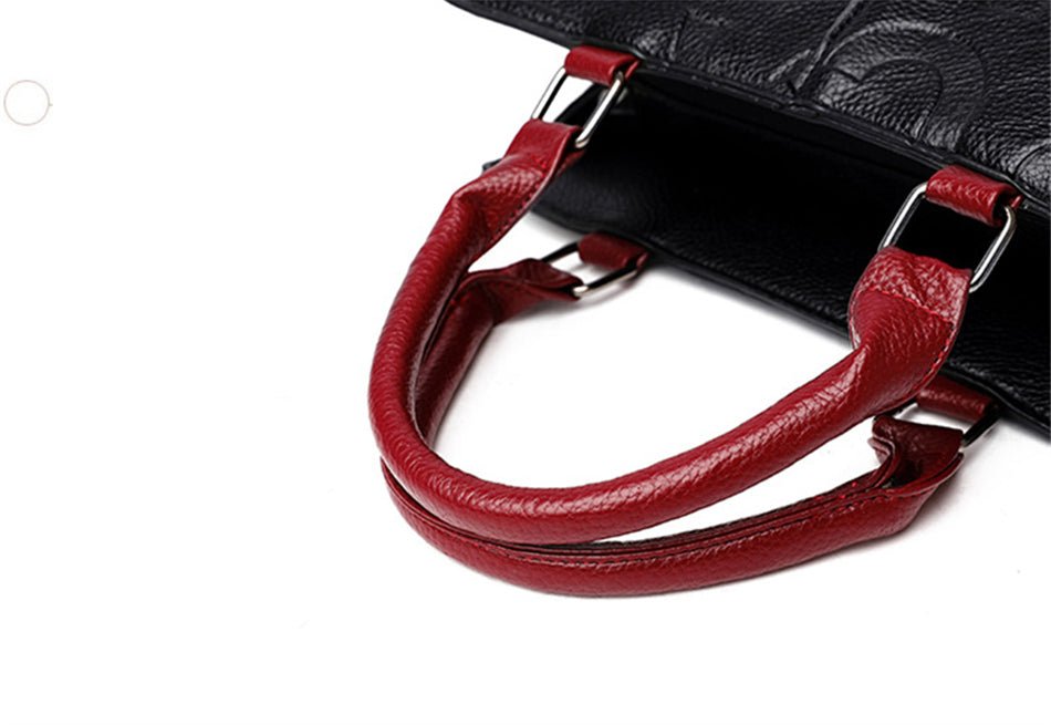 Modern Tote Bag in Leather
