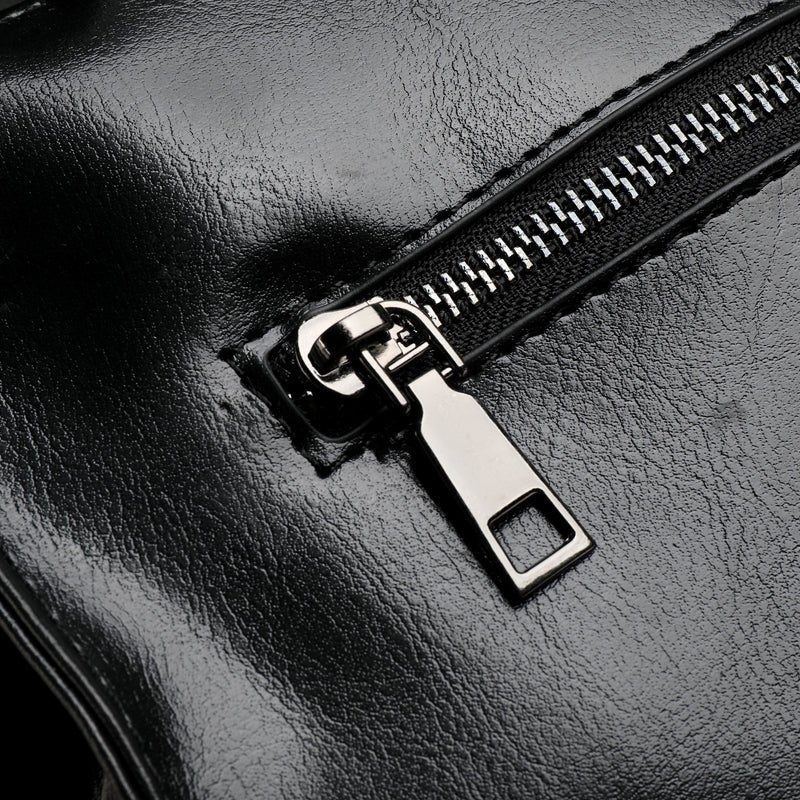 PU Leather Backpack with Classic Detail