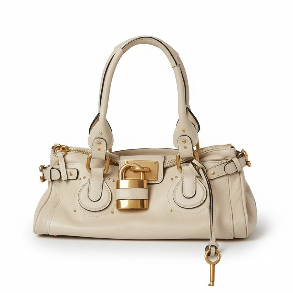 Heritage-Inspired Small Clasp Shoulder Bag