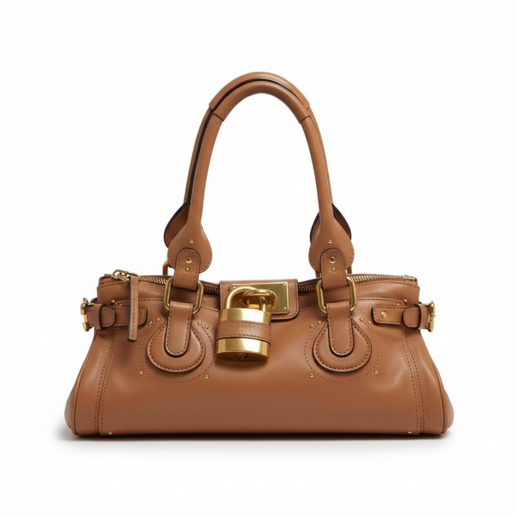 Heritage-Inspired Small Clasp Shoulder Bag