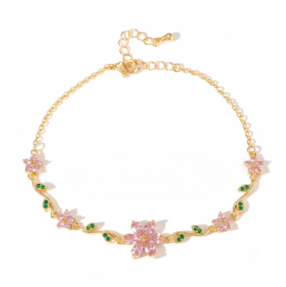 Polished Charm Bracelet