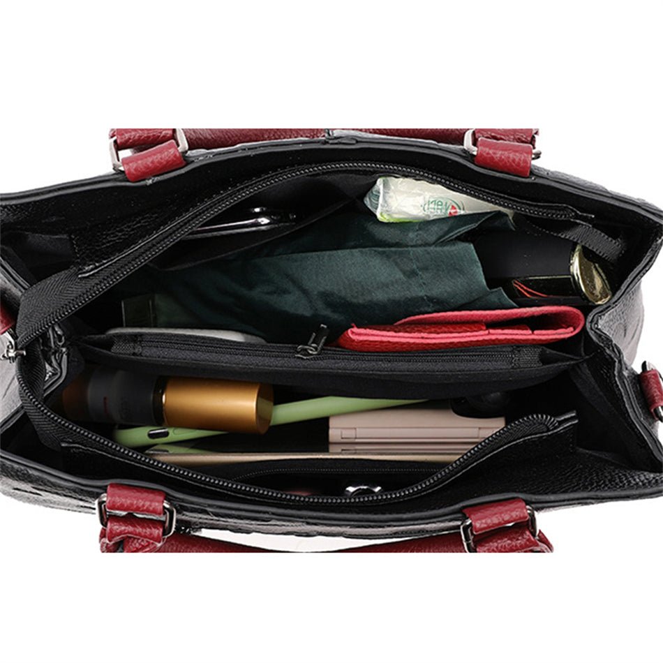 Modern Tote Bag in Leather