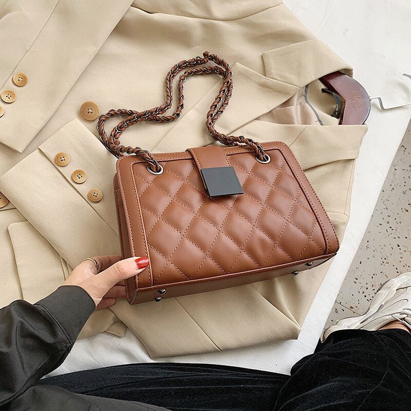 Contemporary PU Leather Phone Bag