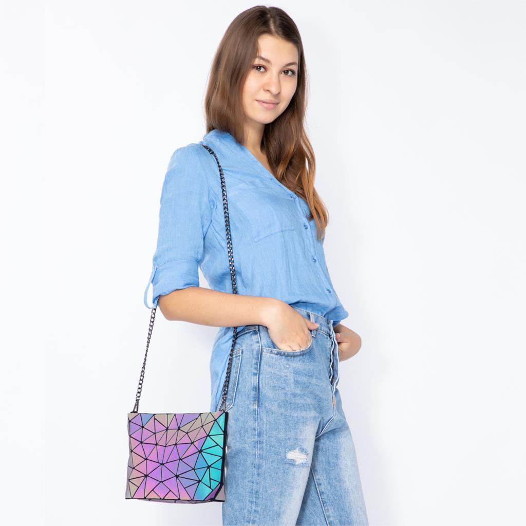 Geometric Phone Bag