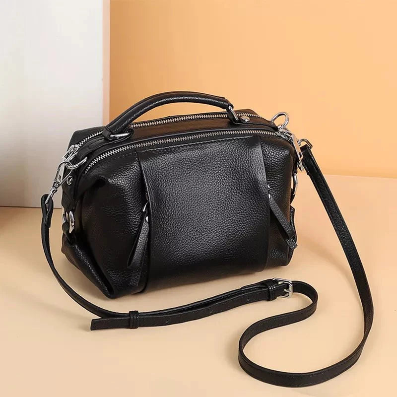 Statement Genuine Leather Tote Bag