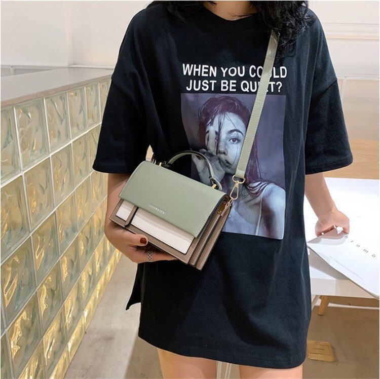 Modern Leather Tote Bag