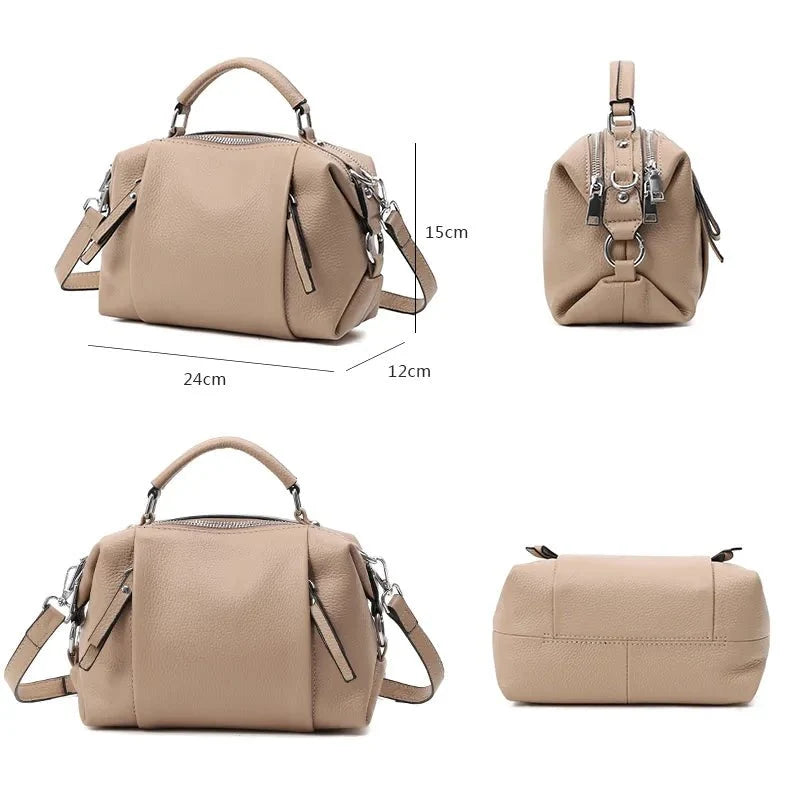Statement Genuine Leather Tote Bag