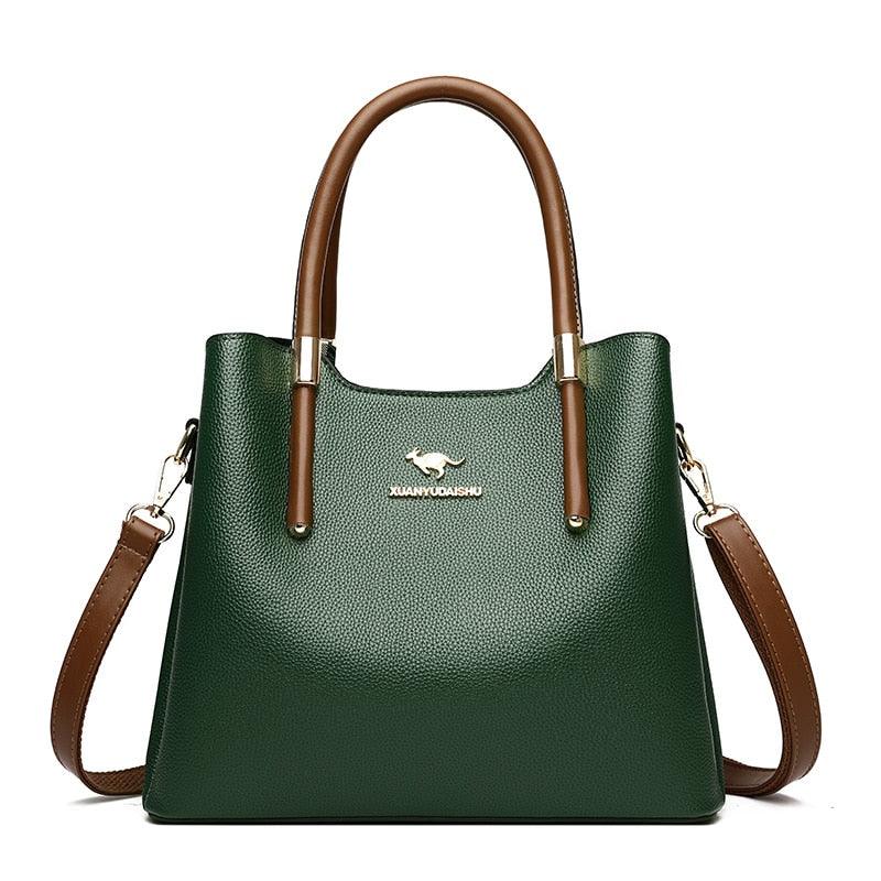 Leather Phone Bag with Practical Detail