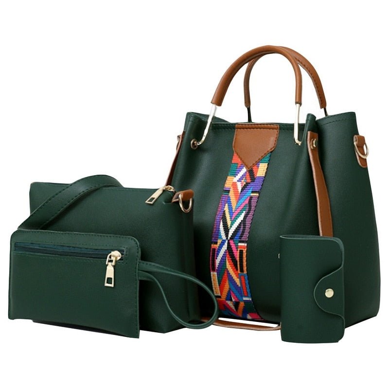 Leather Bucket Bag with Drawstring Detail