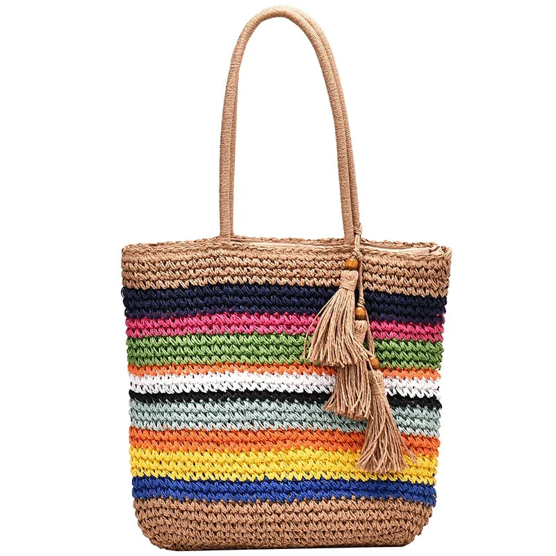 Getaway Oceane Woven Beach Tote