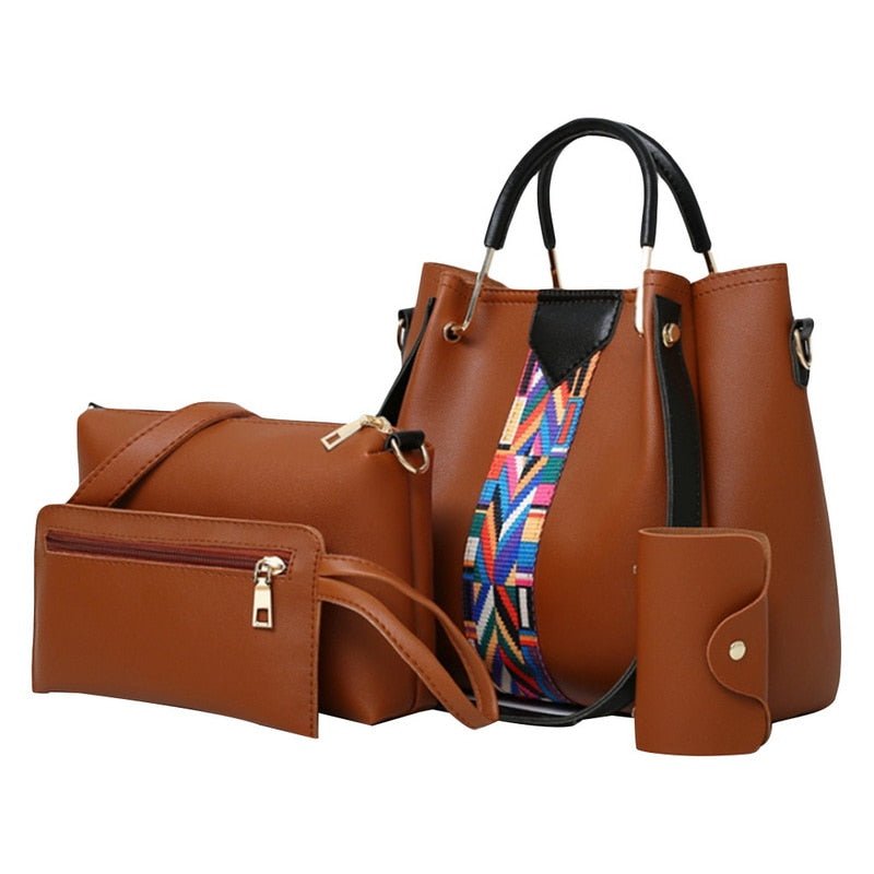 Leather Bucket Bag with Drawstring Detail