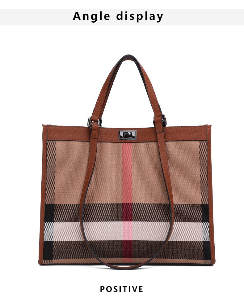 Roomy Genuine Leather Tote Bag