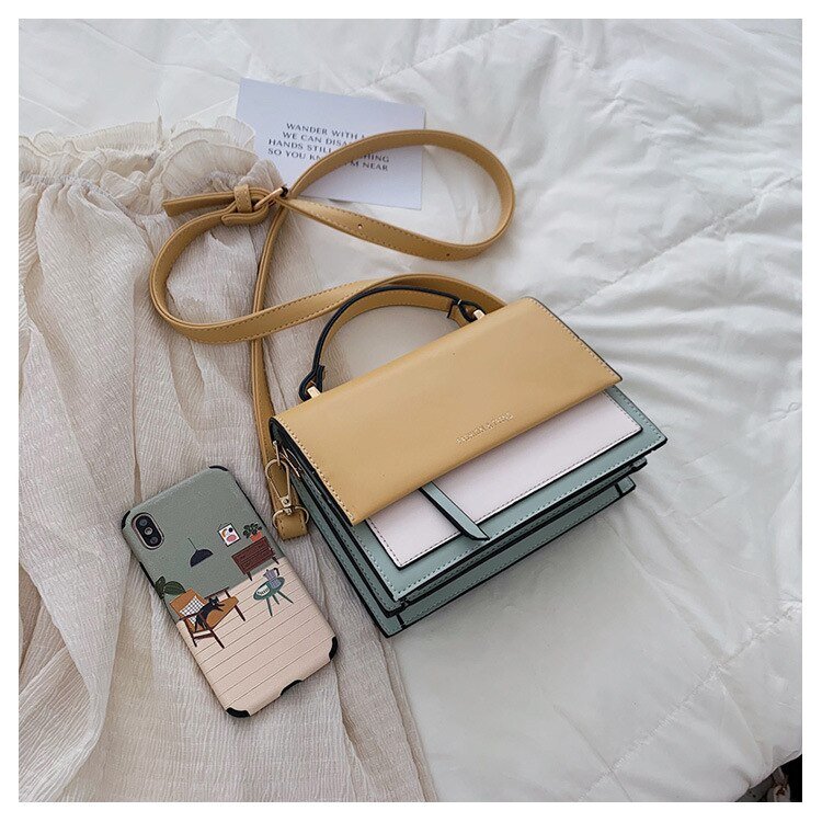 Modern Leather Tote Bag