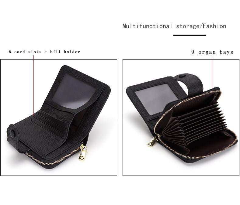 Statement Genuine Leather Wallet
