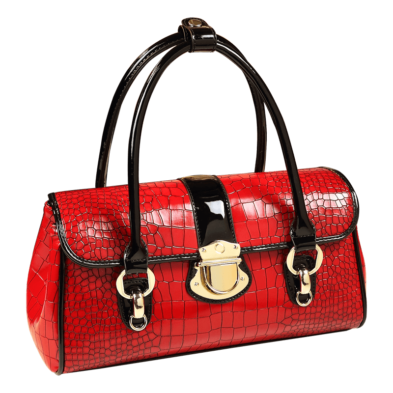 Round Genuine Leather Phone Bag