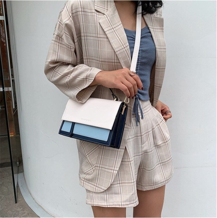 Modern Leather Tote Bag